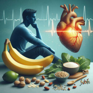 banana next to foods rich in magnesium