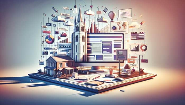 Modern website design for Bridgwater small business, emphasizing user experience and accessibility.