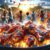Spicy Sriracha BBQ Chicken Drumsticks for Flavor Burst